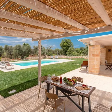 Panoramic Trullo Tramonto With Pool 別荘 *