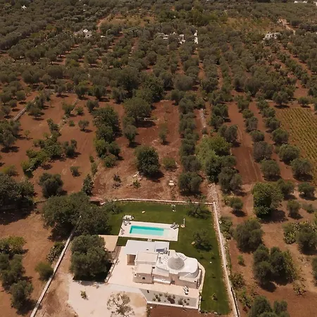 Vakantiehuis Panoramic Trullo Tramonto With Pool San Michele Salentino