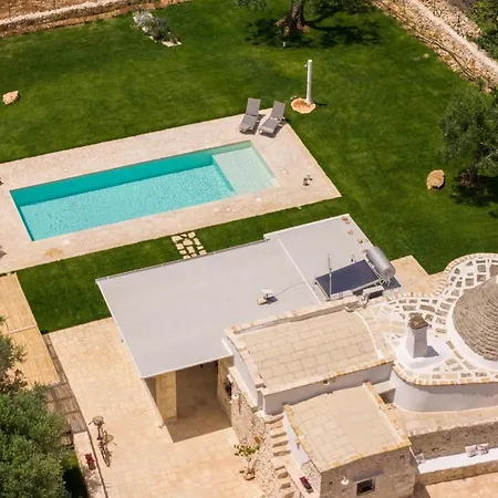 Panoramic Trullo Tramonto With Pool Vakantiehuis San Michele Salentino