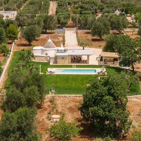Panoramic Trullo Tramonto With Pool Vakantiehuis *
