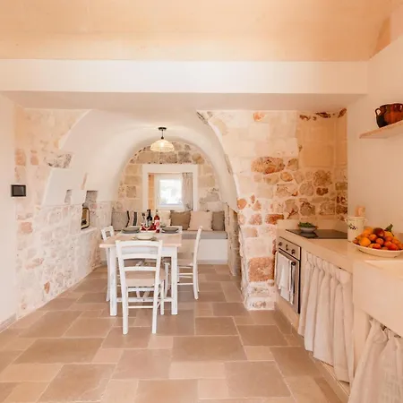Panoramic Trullo Tramonto With Pool בית נופש סן מיקלה סלנטינו