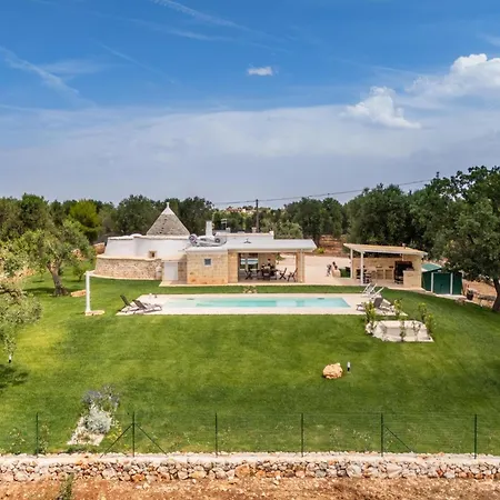 Panoramic Trullo Tramonto With Pool 度假居 *