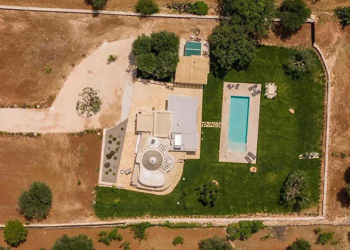 Panoramic Trullo Tramonto With Pool